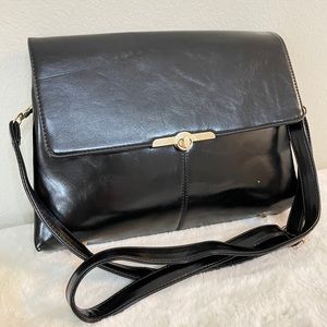 Vintage Black Briefcase